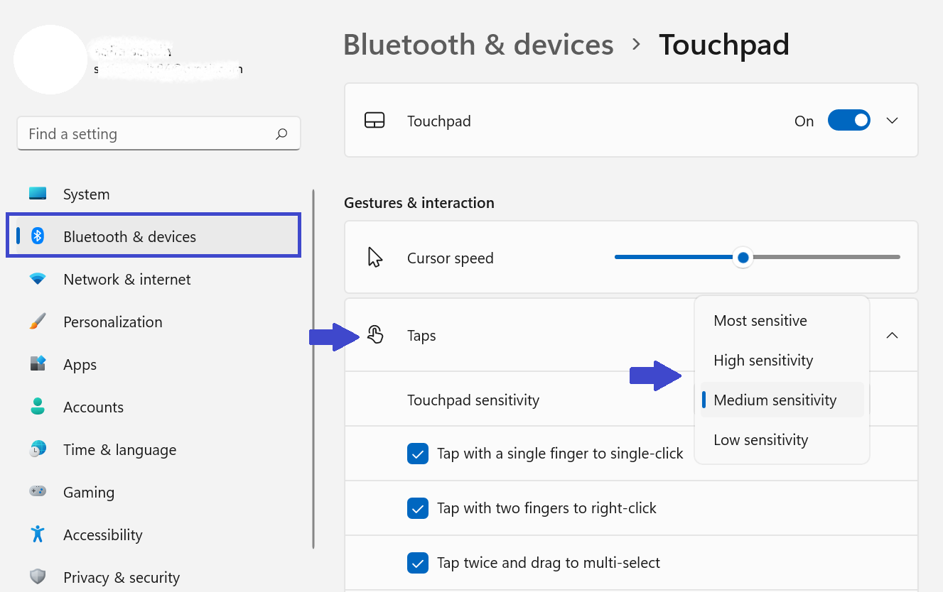 How To Change Mouse Touchpad Sensitivity In Windows 11/10