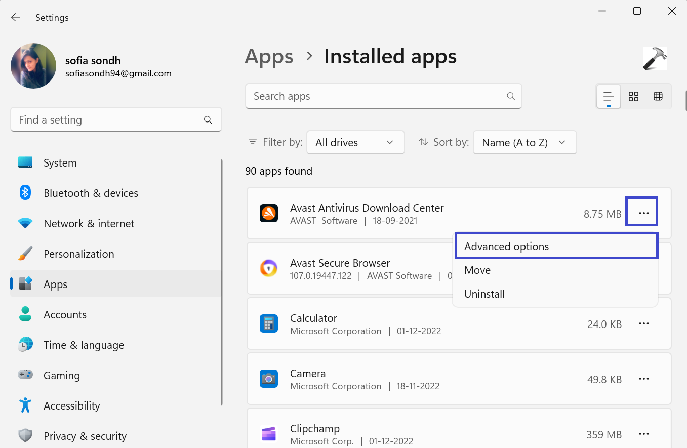 Settings App 4
