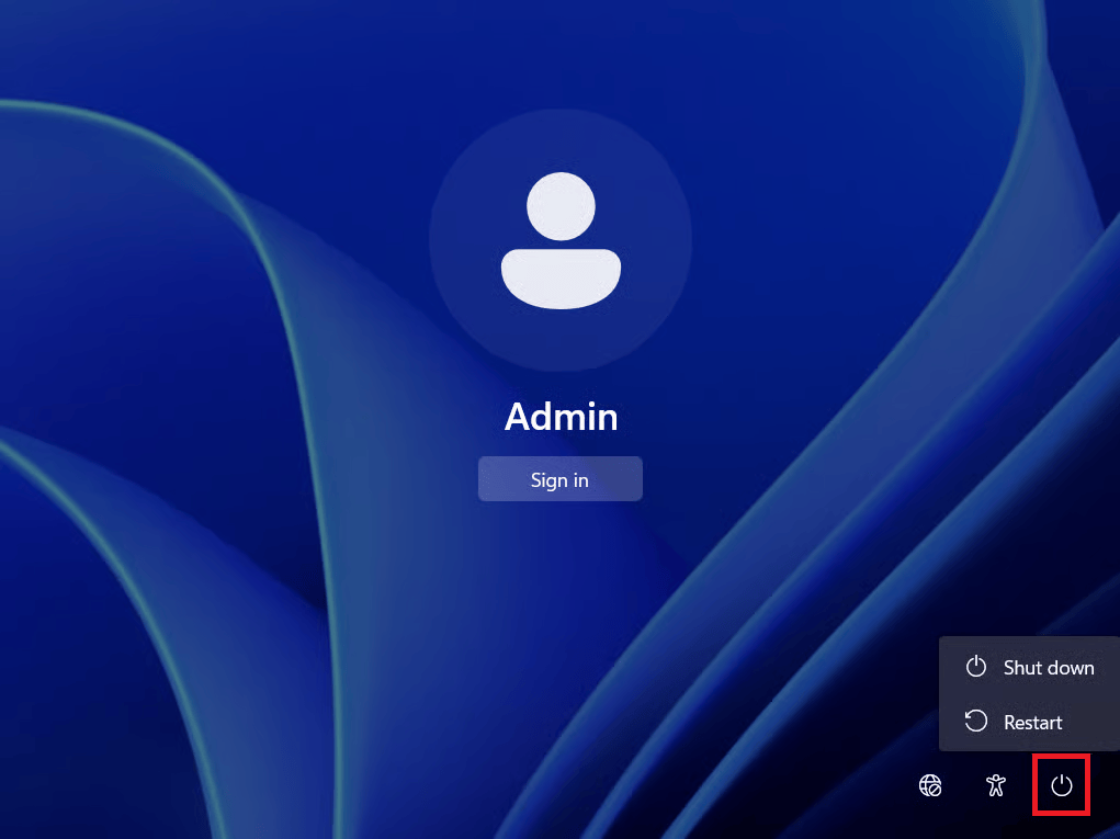 Sign in restart: You can’t sign in with this account