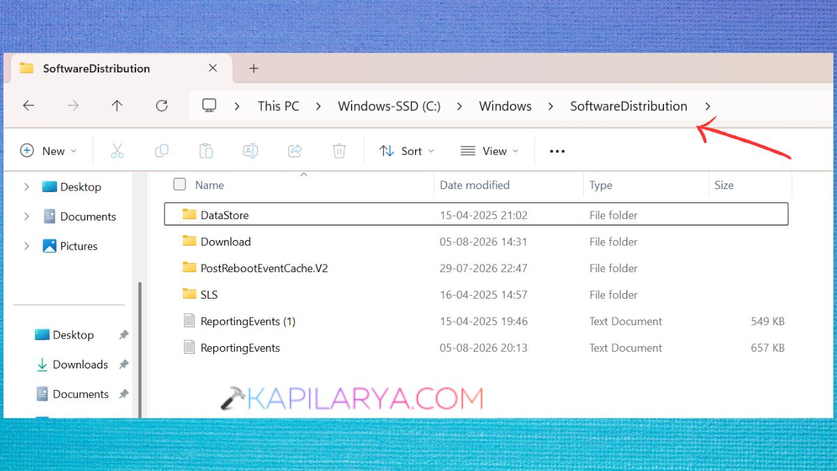 SoftwareDistribution Folder