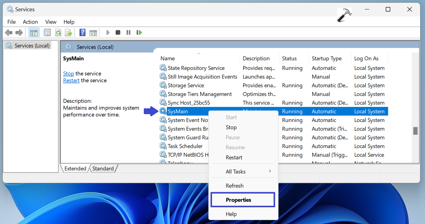 SysMain 1