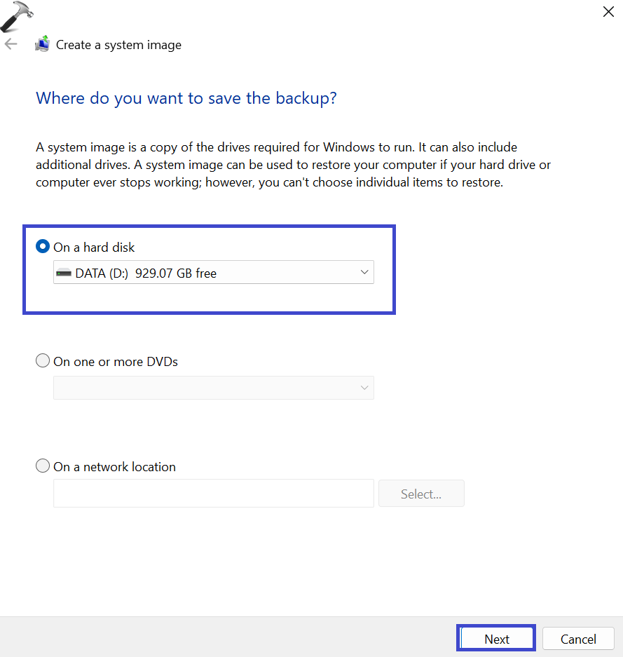 Fix reset this pc not working on windows 11 10