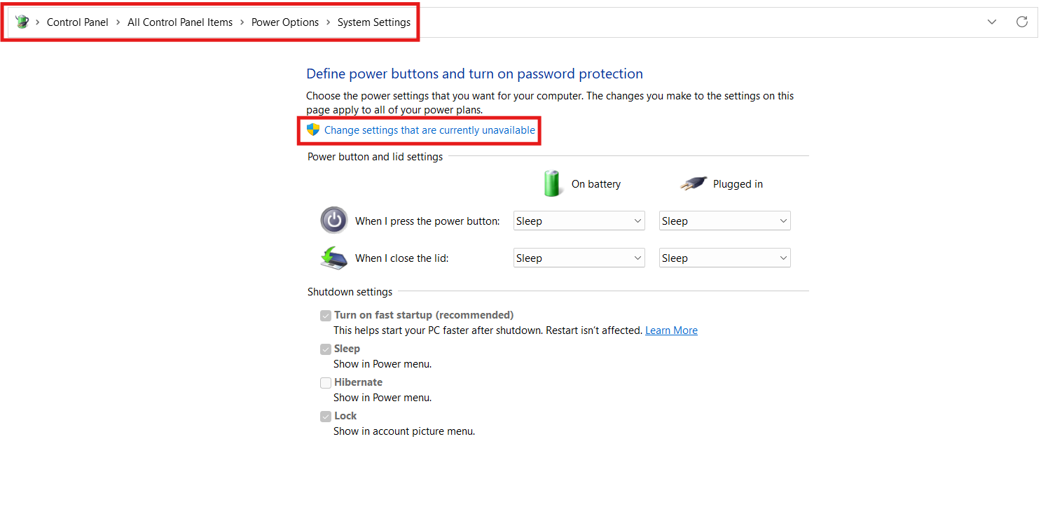 System Settings: Windows Hello is preventing some options from being shown