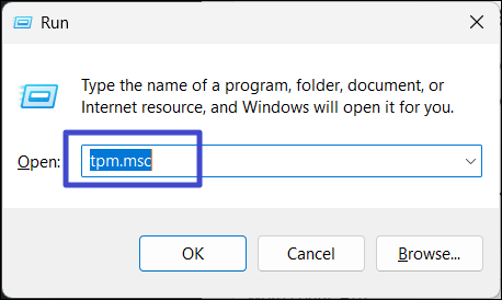 Fix TPM Not Detected In Windows 11