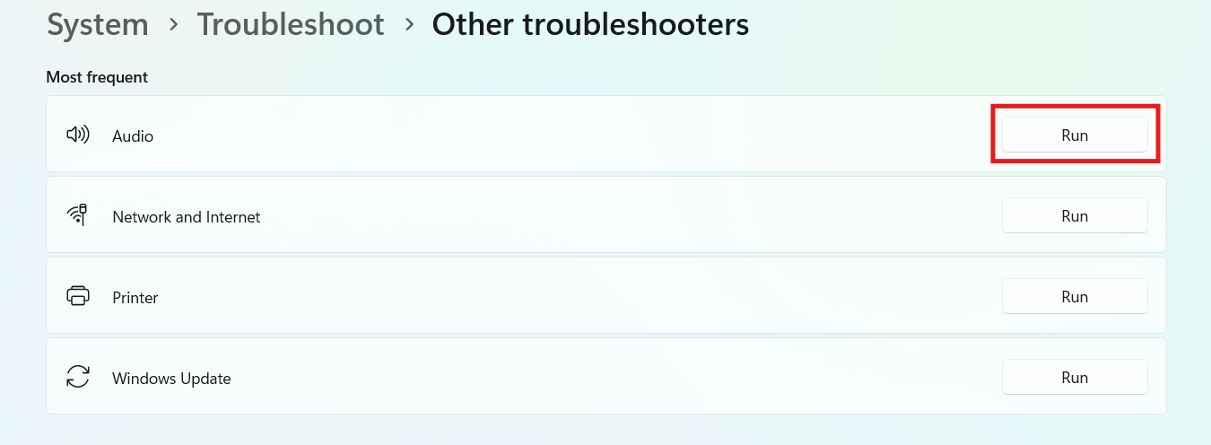 Troubleshoot audio: microphone not detected in Windows 11