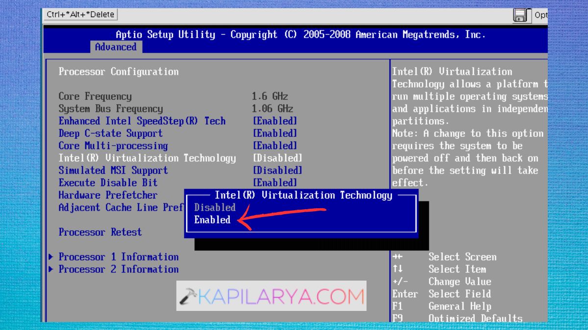 Turn ON or Enable virtualization in BIOSUEFI FIX Windows 11 Sandbox Not Working
