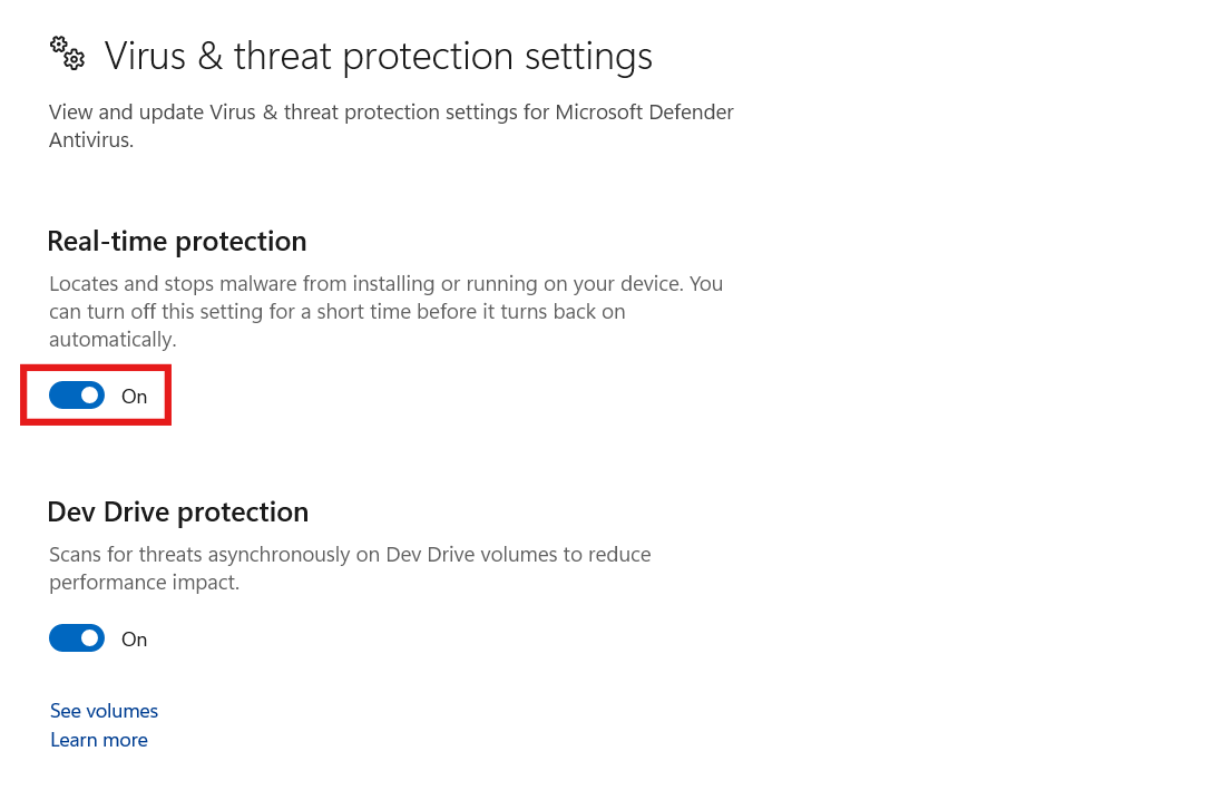 Anti virus: Fix Unable to Install Drivers on Windows 11