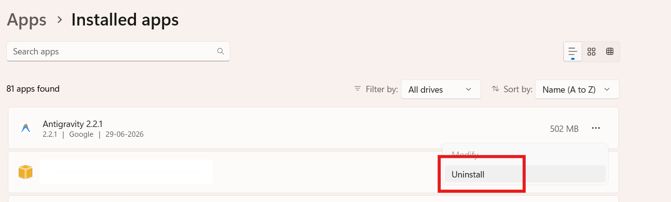 Uninstall Antigravity: Fix Antigravity IDE Stuck or Not Opening
