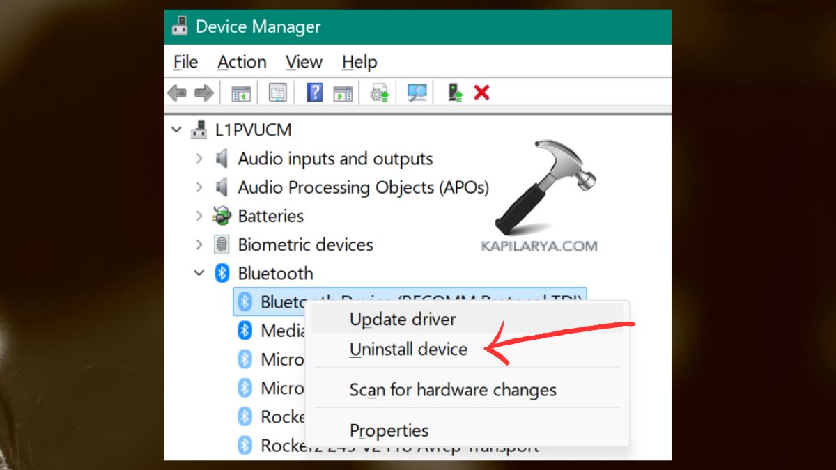 Windows 11 bluetooth won t find any devices