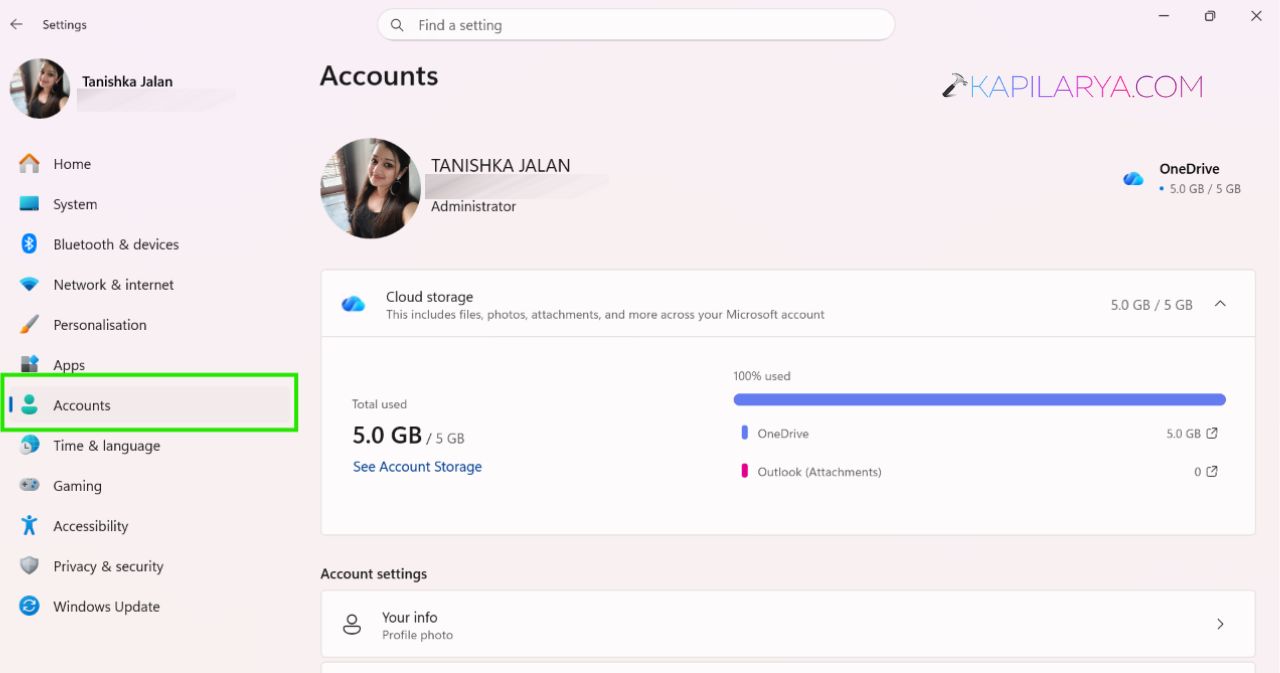 Accounts
