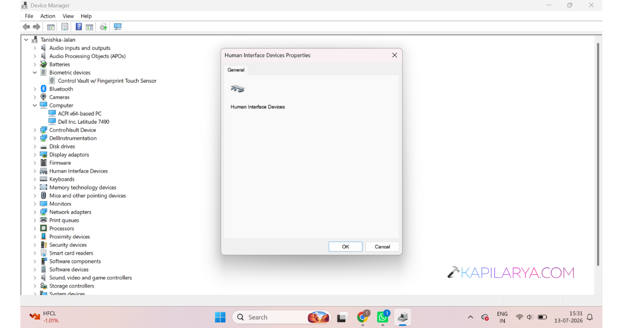 Under the General tab, click Troubleshoot (if available)