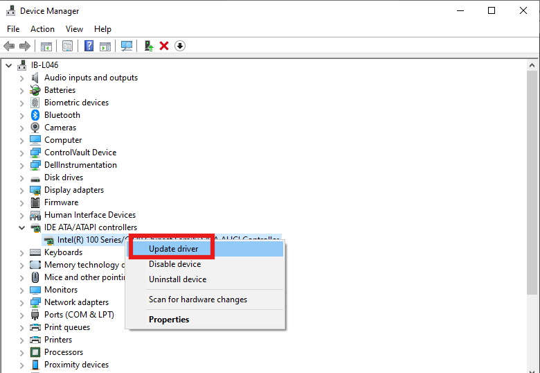 Update Intel Rapid Storage (RST) Driver: Fix iaStorA.sys Blue Screen in Windows 11
