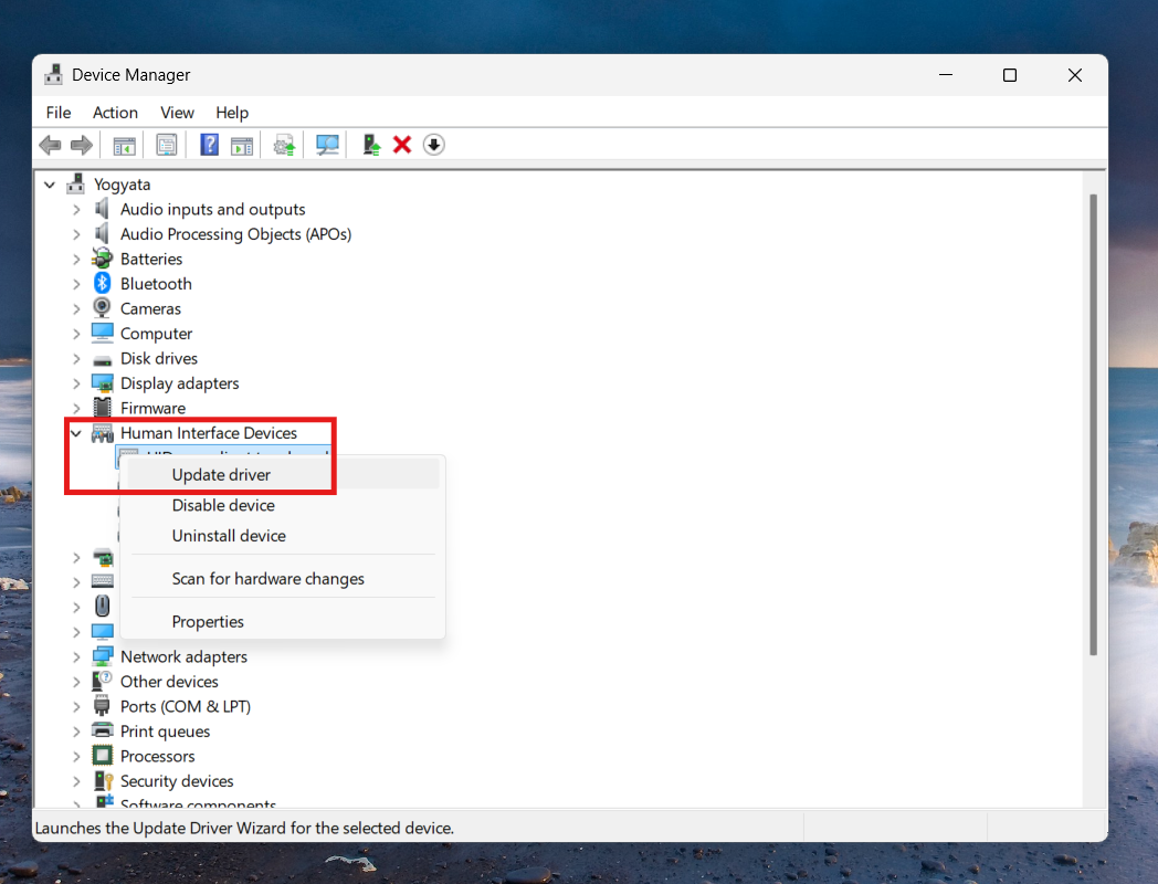 Update touchpad: ASUS Laptop Touchpad Not Working