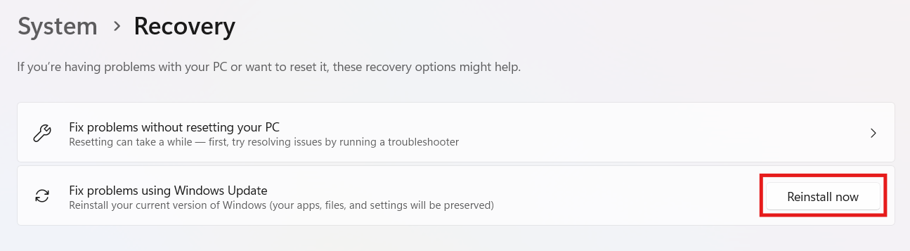 Fix Problems Using Windows Update