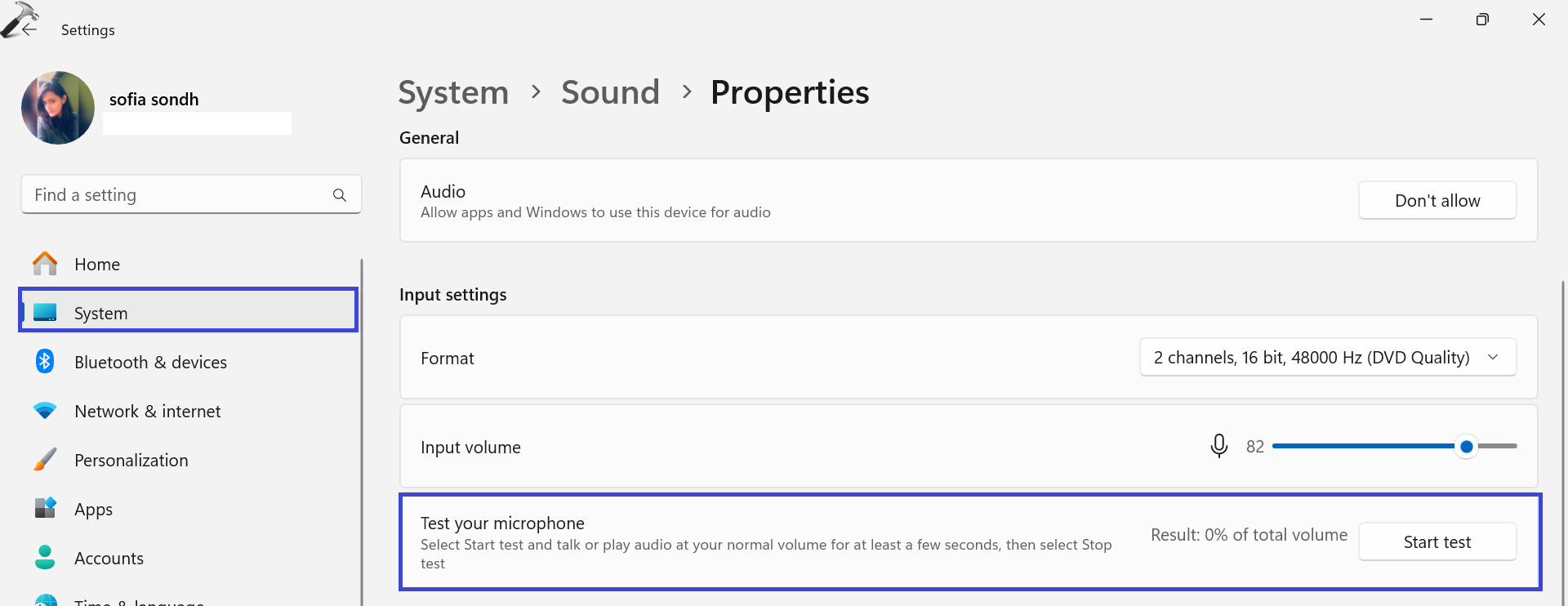 Fix: Windows 11 Voice Access not working - Start the test