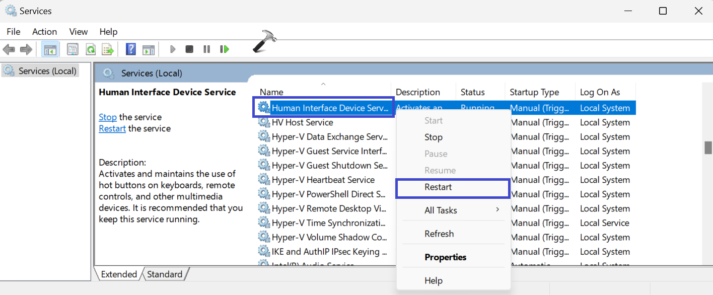 Fix: Windows 11 Voice Access not working - Restart the service 9