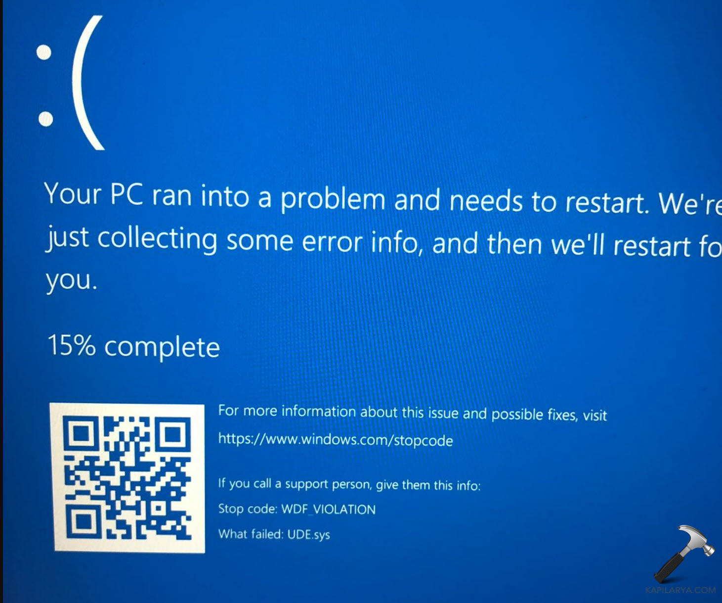 WDF_Violation BSOD on Windows 11