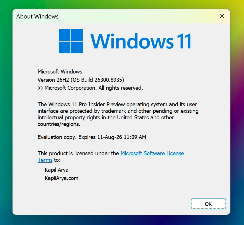 About Windows