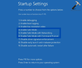 Booting in Safe Mode