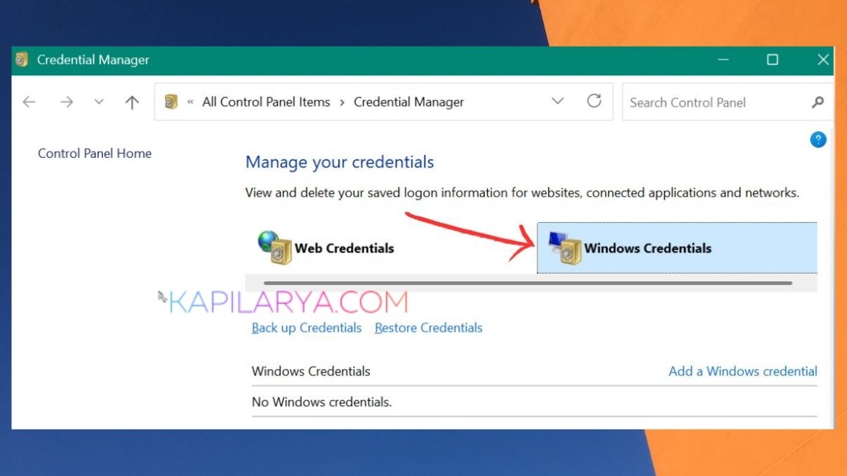 Windows Credentials