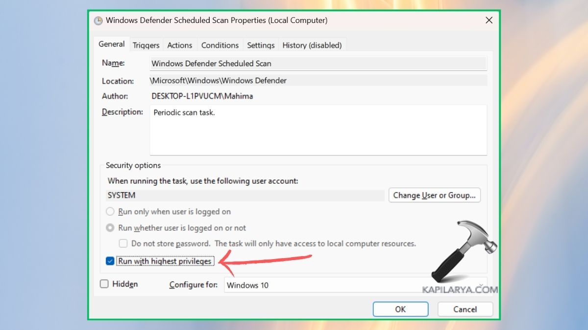 Antimalware service executable high disk usage in Windows 11