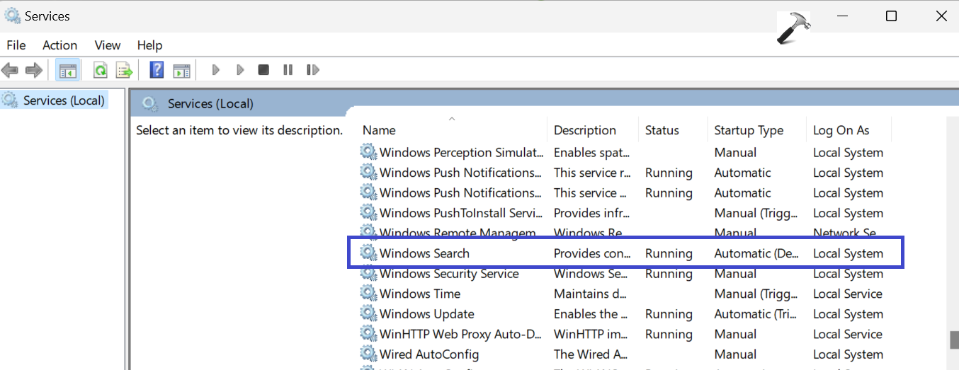 Fix: 100% Disk Usage in Windows 11 - Windows Search 