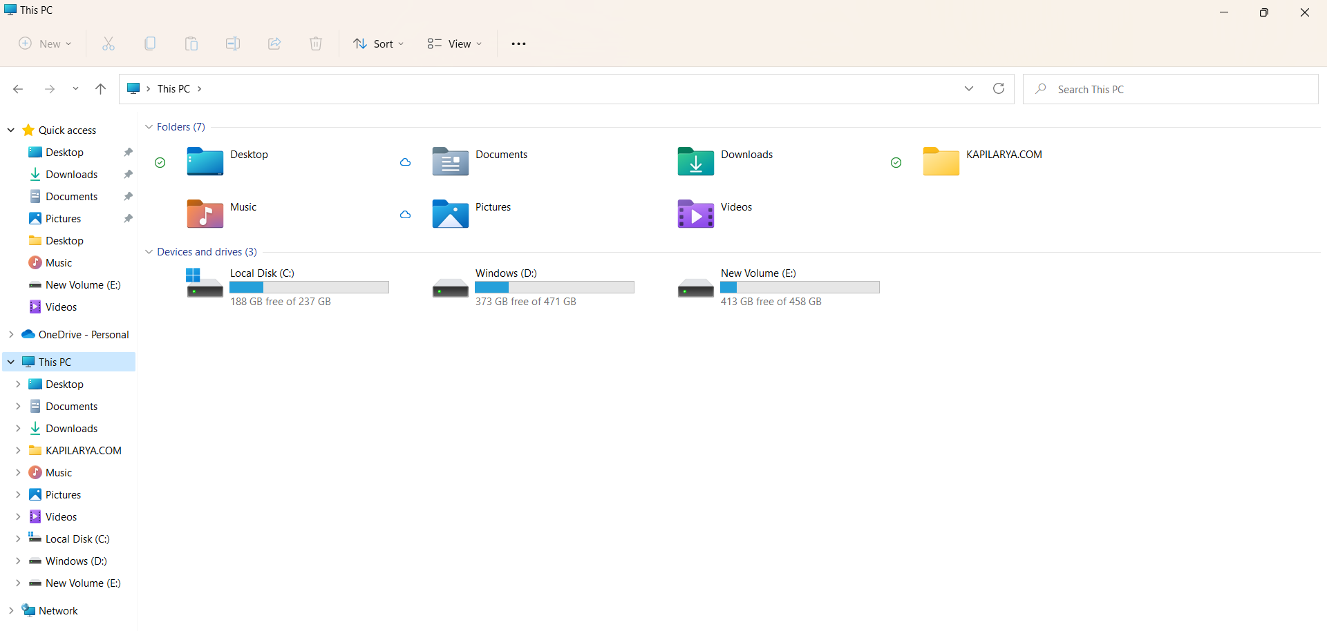 Add Custom Folders To This PC In Windows 11