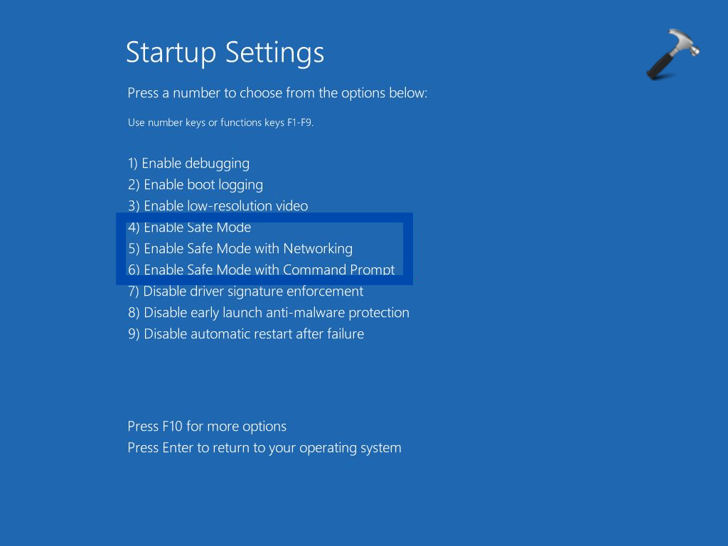 Boot into Safe Mode on Windows 11
