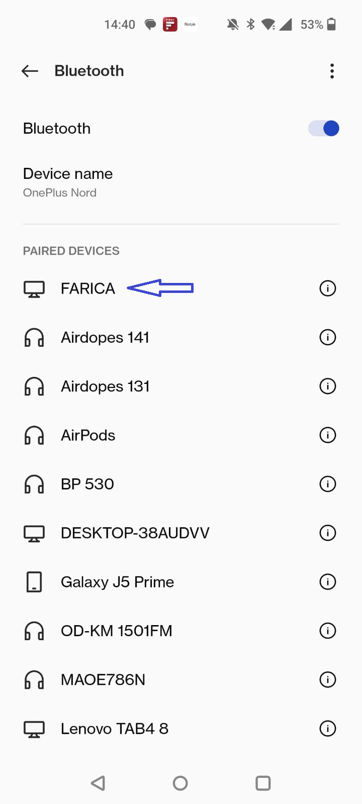 Connect Android mobile with Windows 11 via Bluetooth SC 17