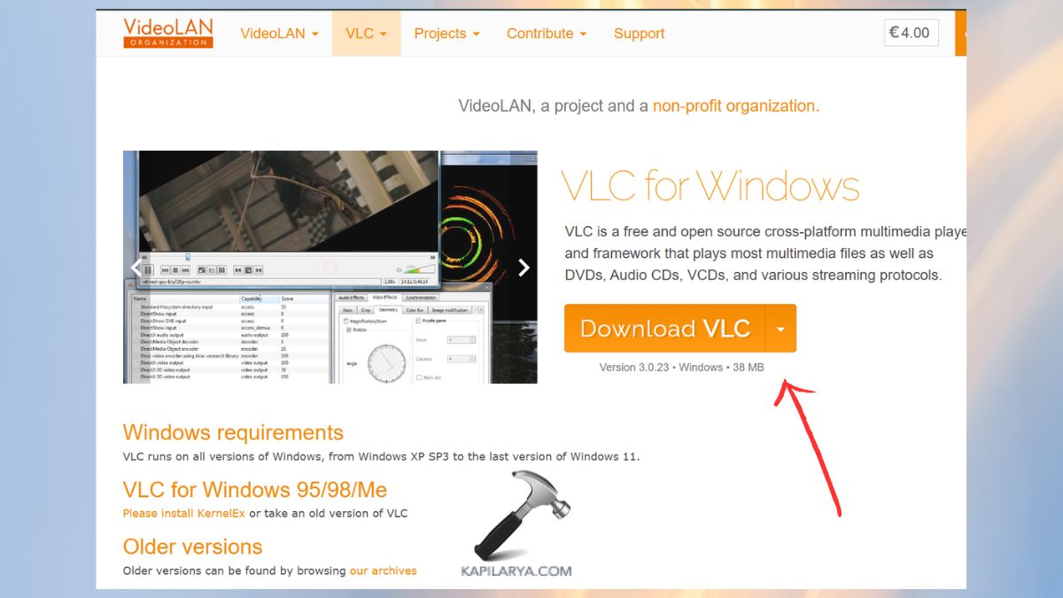 download vlc app installer