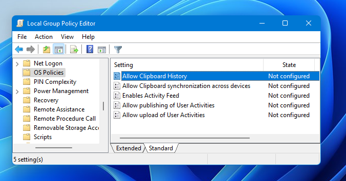 how to enable clipboard history in Windows 11