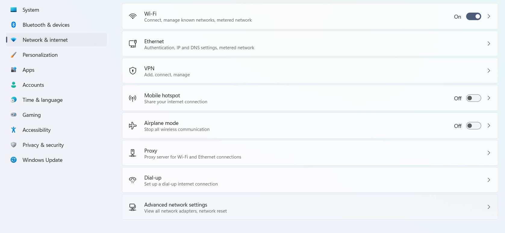 How to find DNS servers used in Windows 11