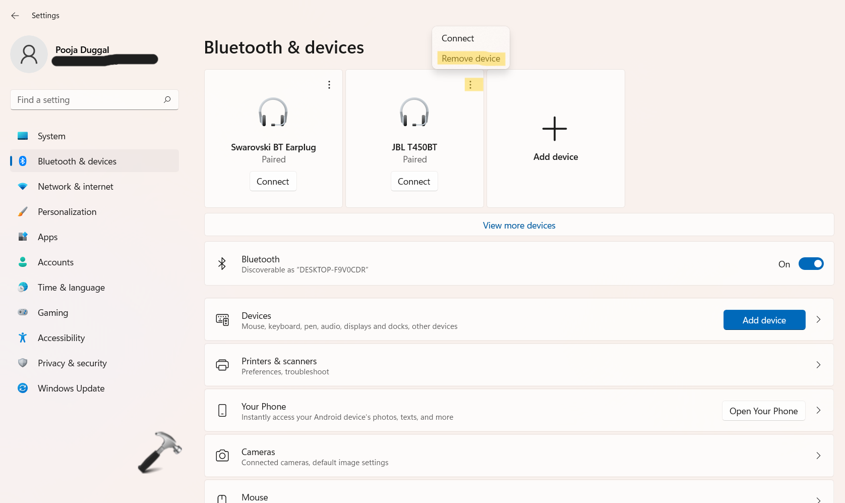 bluetooth mouse not pairing windows 11