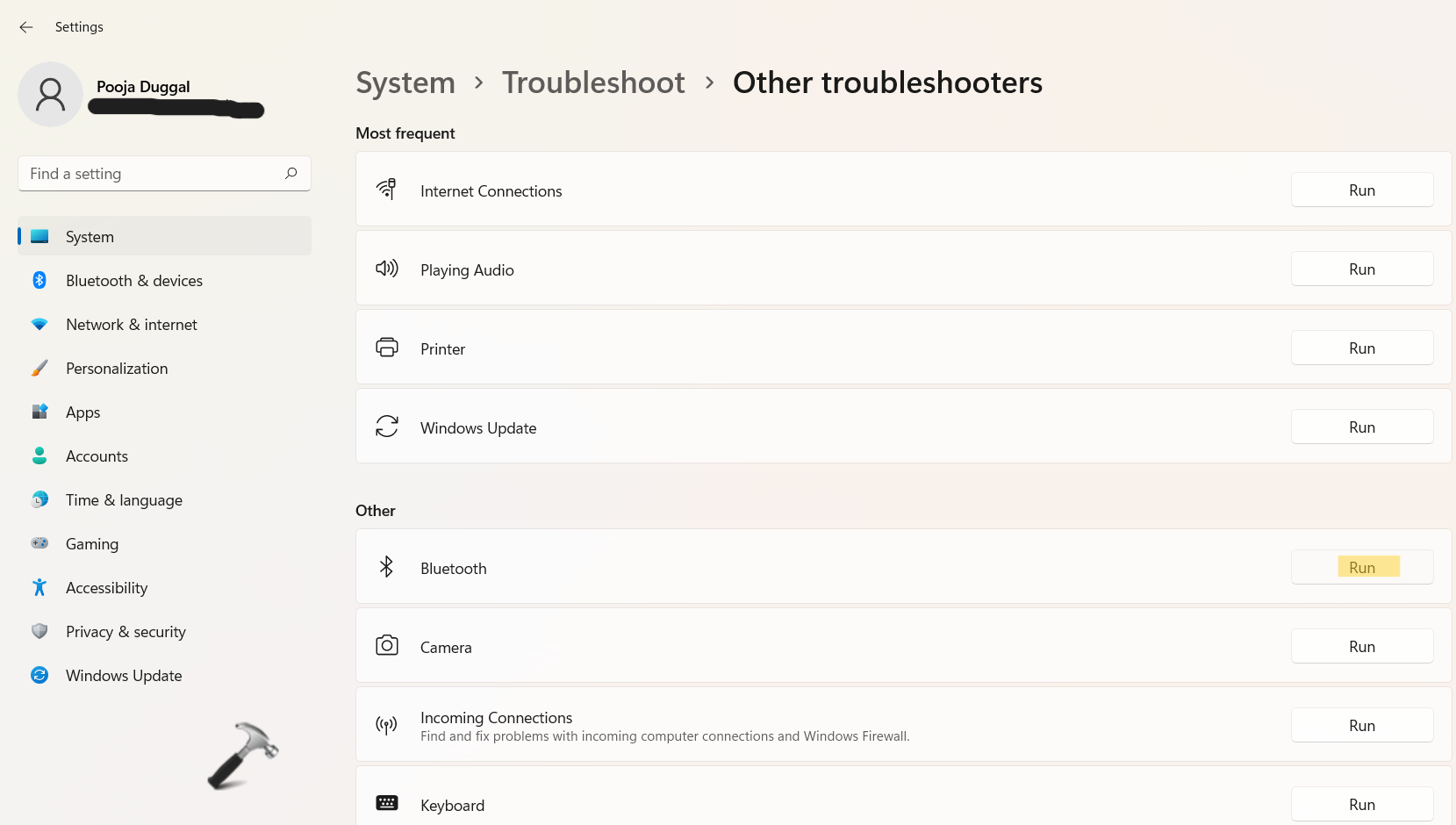 Fix Bluetooth not working on Windows 11