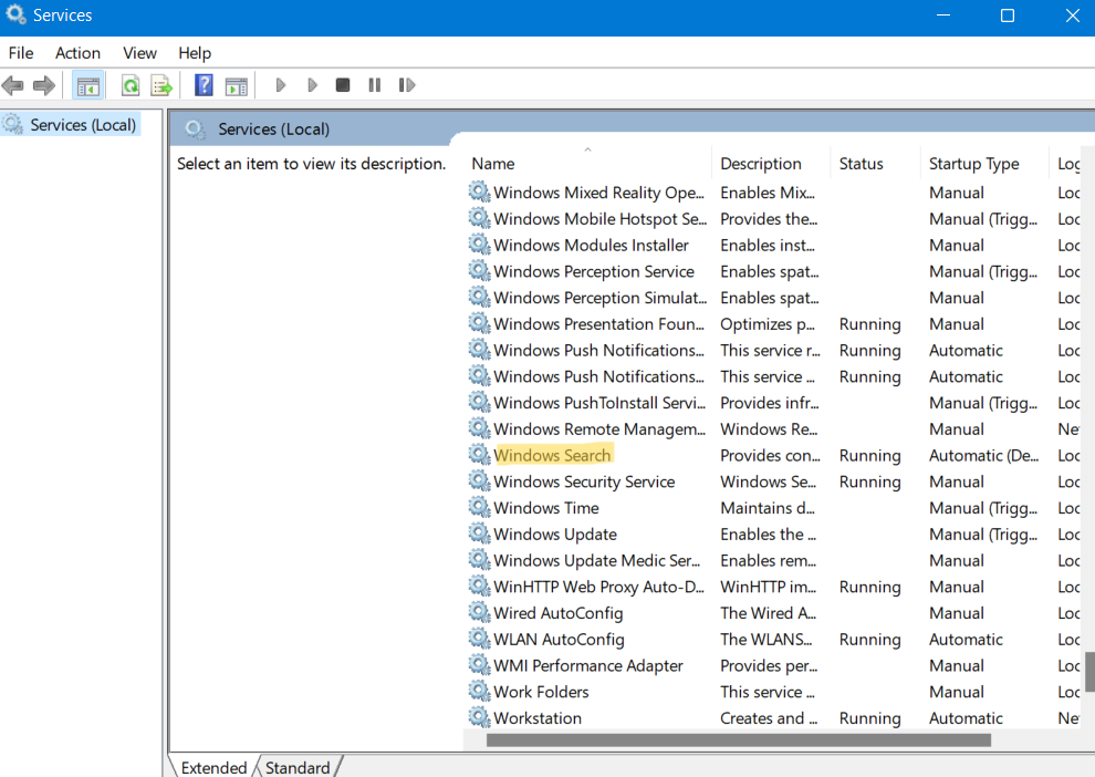 Fix: Search Indexing has been temporarily paused in Windows 11