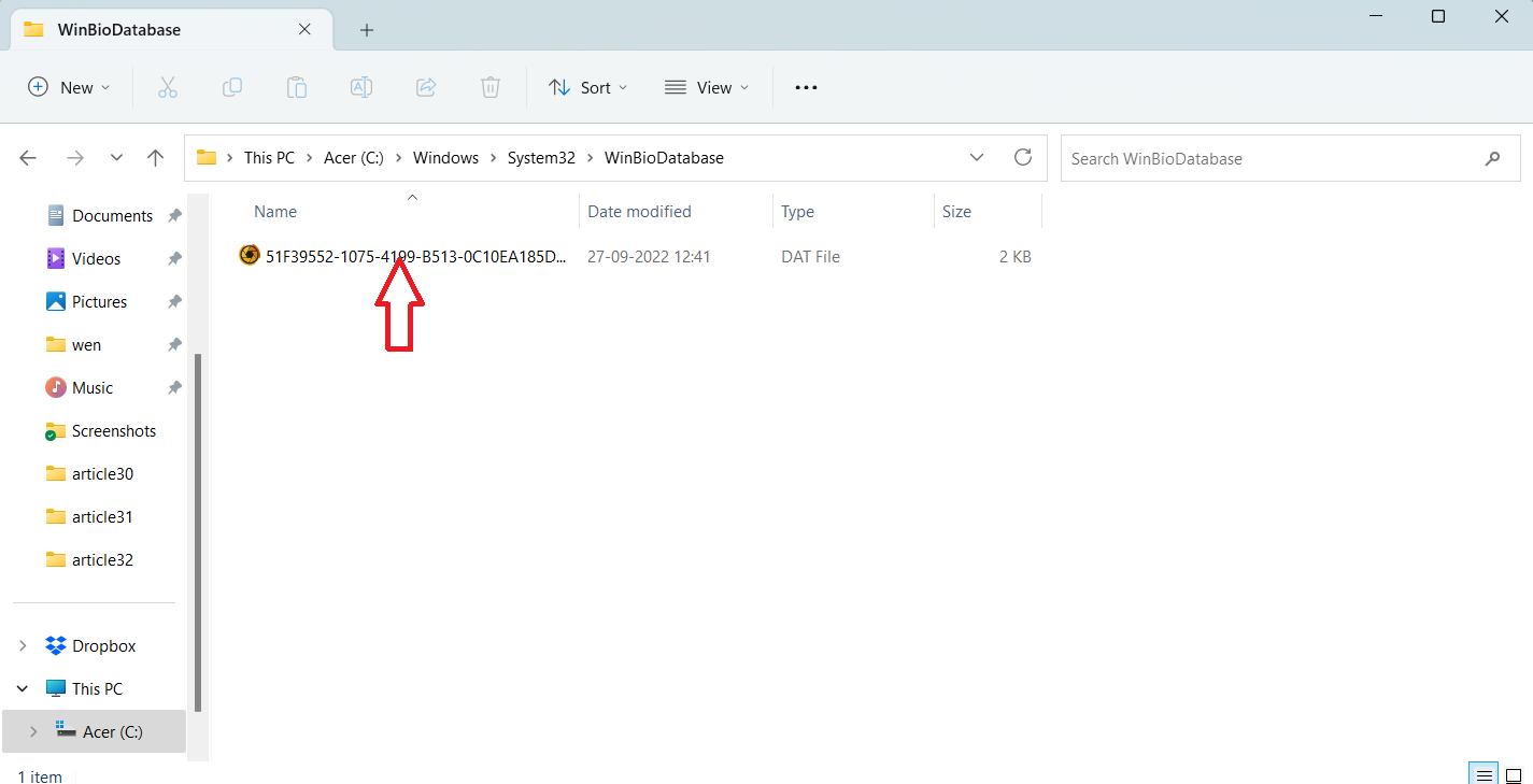 We couldn’t find a camera compatible with Windows Hello Face