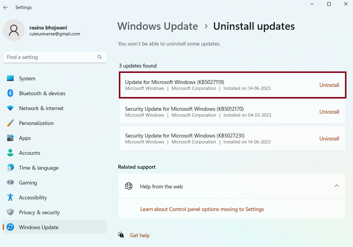 Fix: Your Windows Insider build ran into a problem