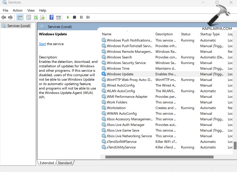 Fix: Windows Update error code 0x80248007