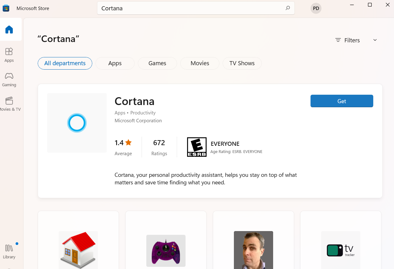 How to reinstall Cortana in Windows 11