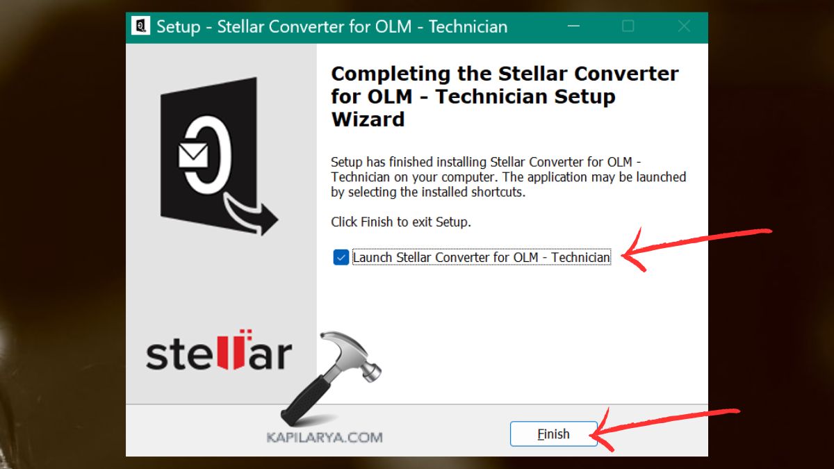launch stellar converter for olm