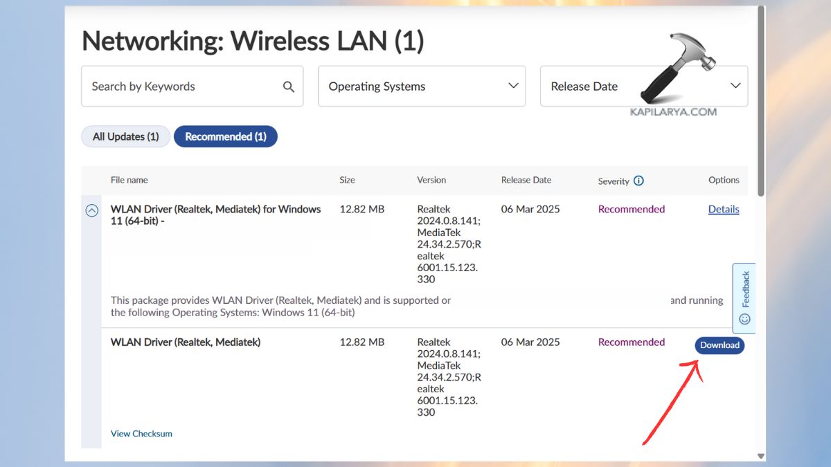 Fix No WiFi while installing or setup Windows 11