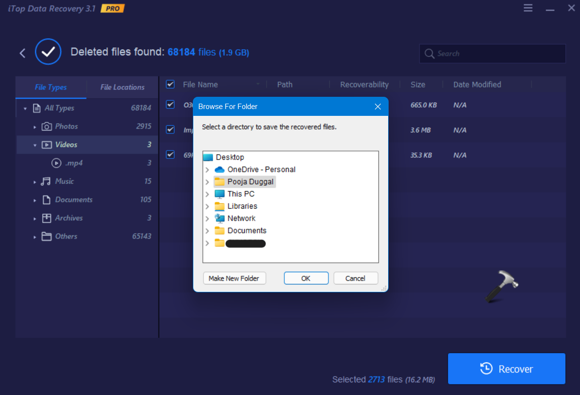 How to Recover Lost or Deleted Data on Windows 11/10