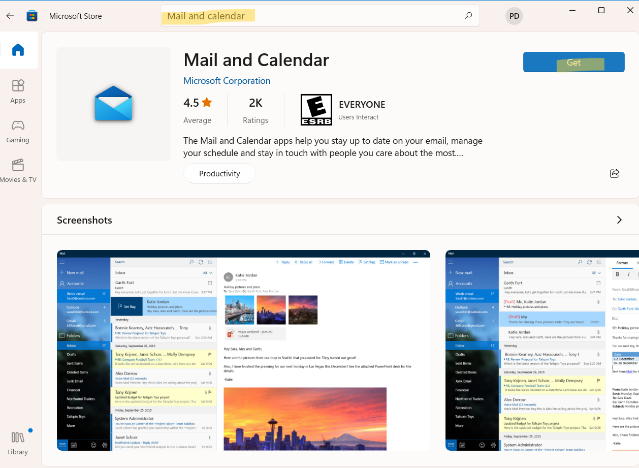 How to Reinstall Mail App in Windows 11