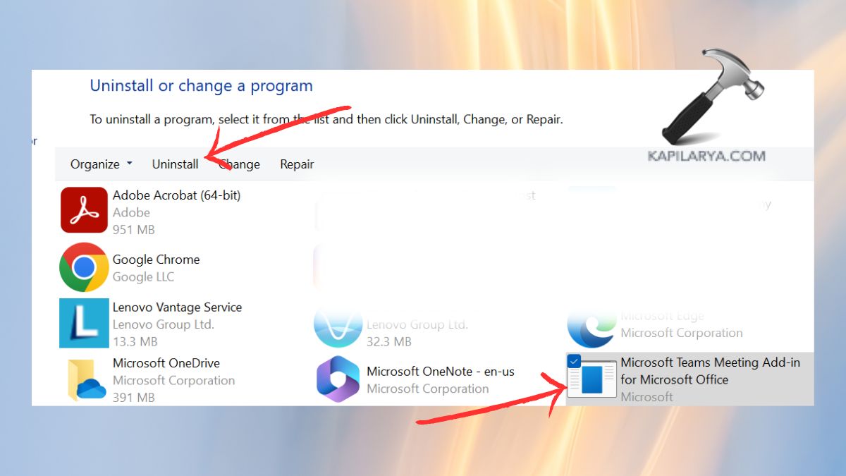 uninstall microsoft teams (1)
