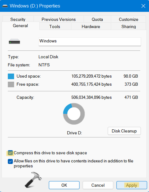 How to use file compression in Windows 11